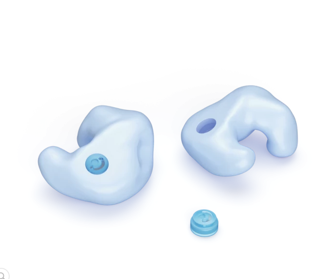 Bouchons de protection sur mesure pour éviter que l'eau n'entre dans les oreilles