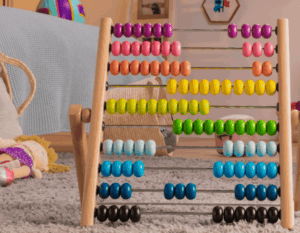 Boulier représentant l'apprentissage de l'arithmétique