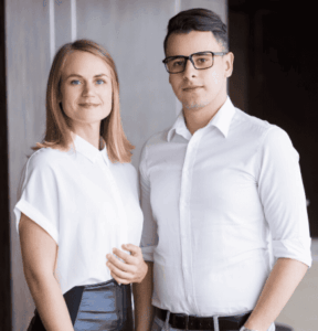 Homme et Femme professionnels