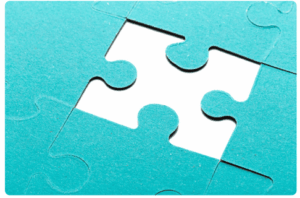 Pièce de puzzle manquante