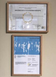 Diplôme d’audioprothésiste de Mathieu Roux